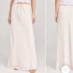 WAYF Drawstring Maxi Skirt XL